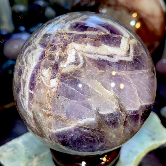 🔥SALE🔥 Dream Amethyst Crystal Sphere! - Picture 3 of 9